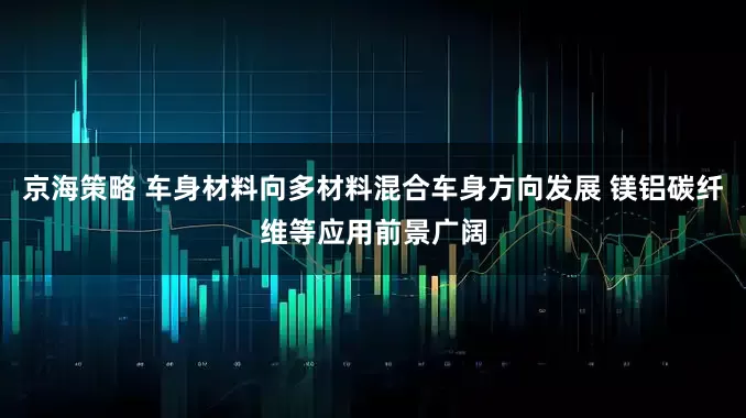 京海策略 车身材料向多材料混合车身方向发展 镁铝碳纤维等应用前景广阔